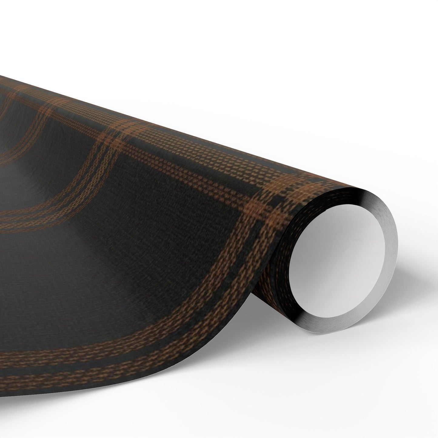 Rust Plaid Wrap