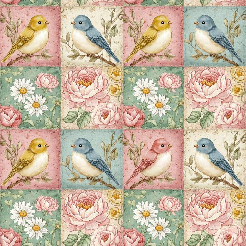 Knits & Quilts Wrapping Paper – Cozy, Textured & Cottage-Style Gift Wrap