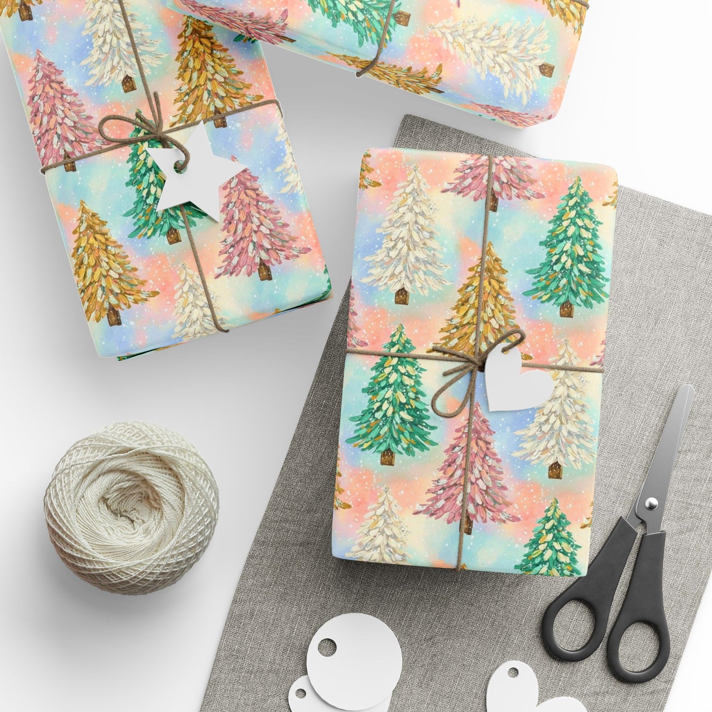 Pastel Trees