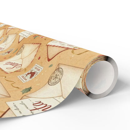 Santa Letter Wrapping Paper
