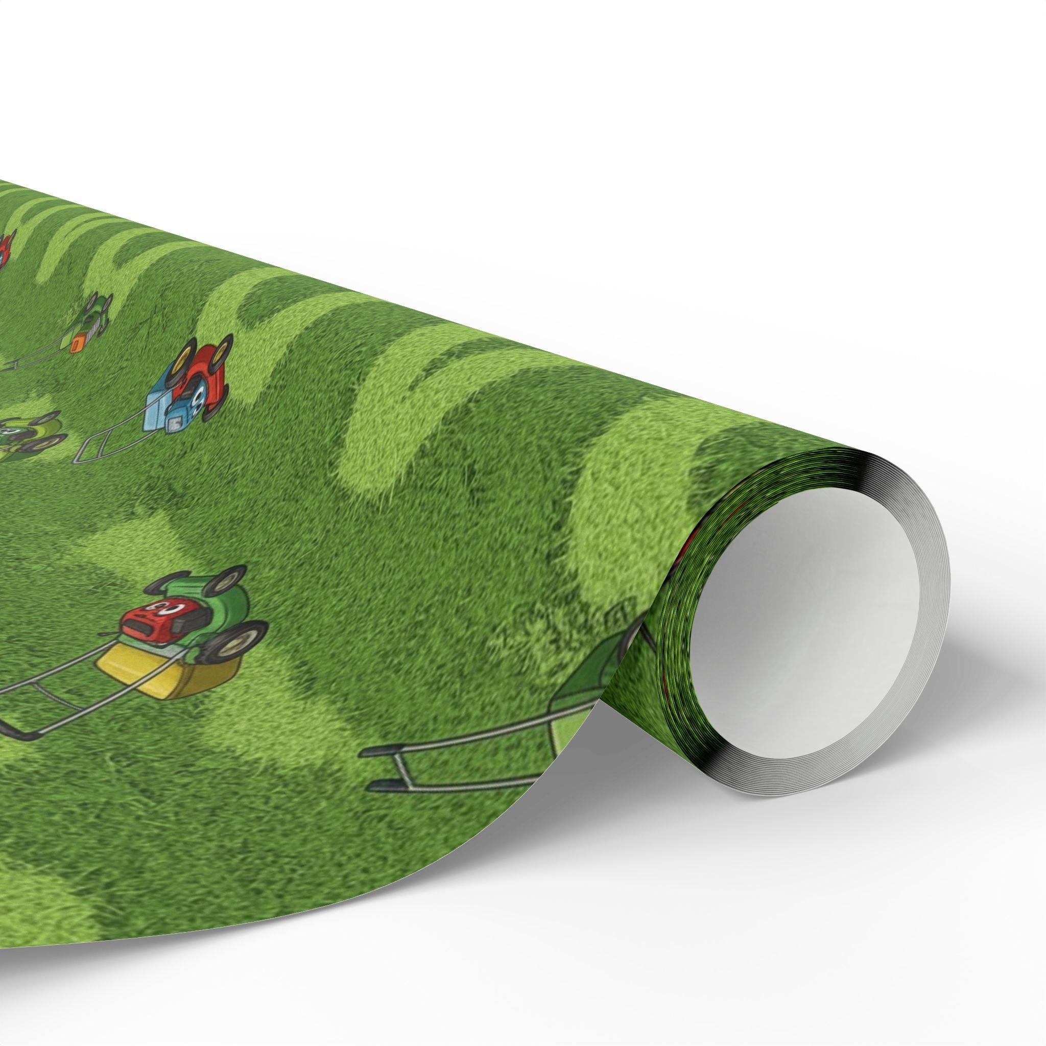 Fathers Day Mowing Wrapping Paper | Father's Day