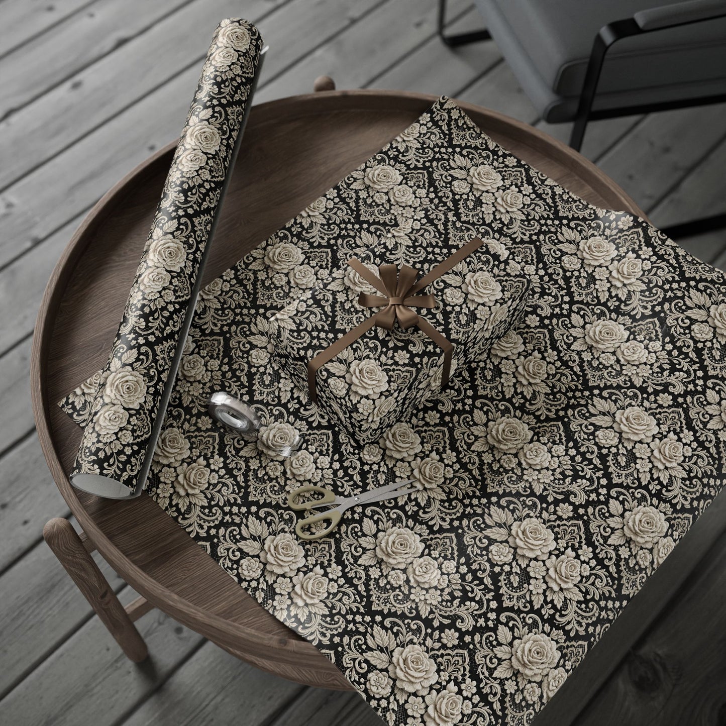 Black & Ivory Lace