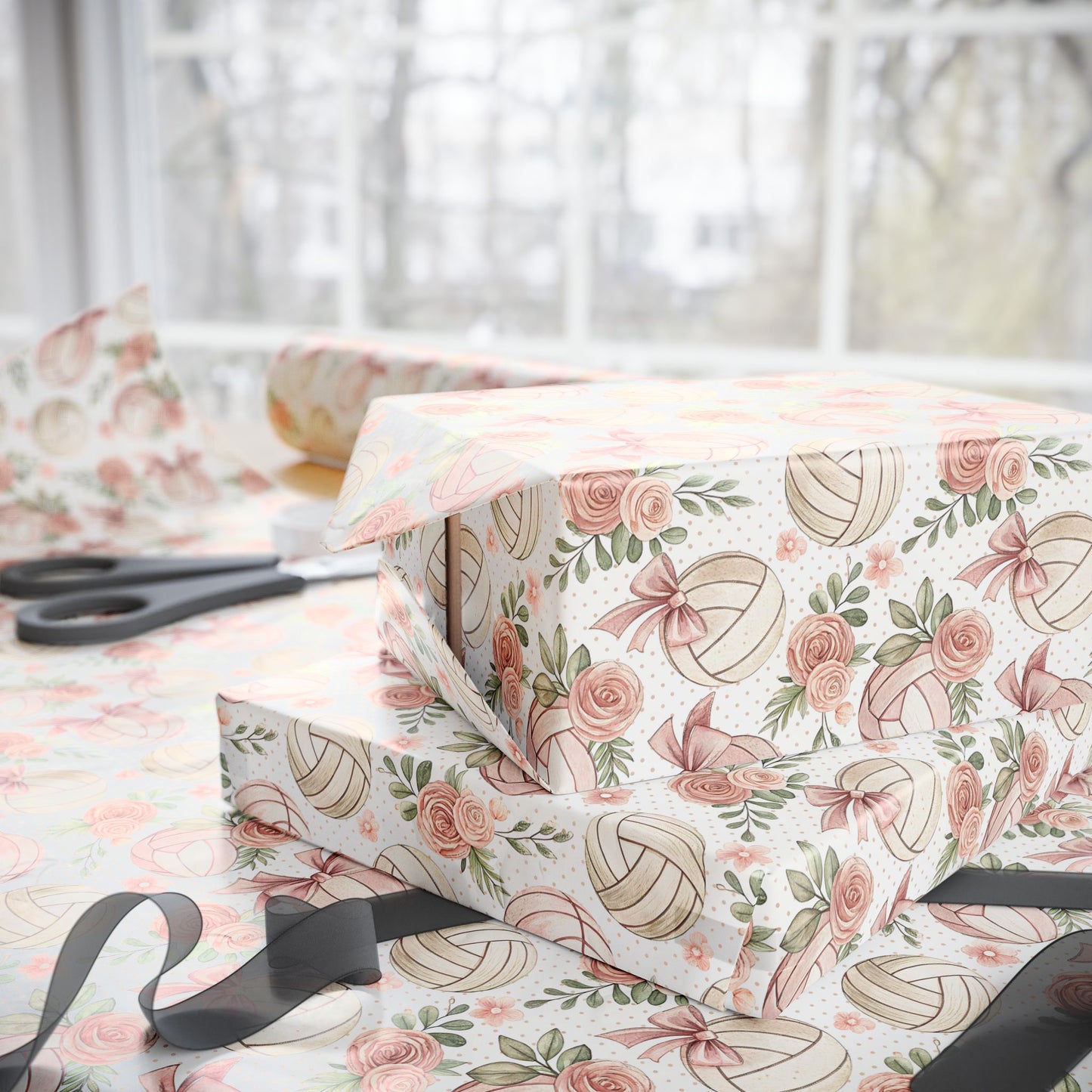 Pretty in Pink Volleyball