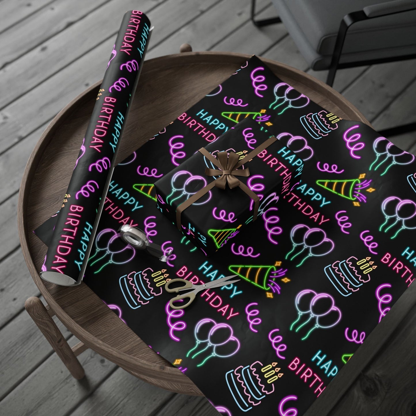 Neon Happy Birthday
