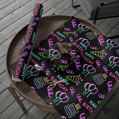 Neon Happy Birthday
