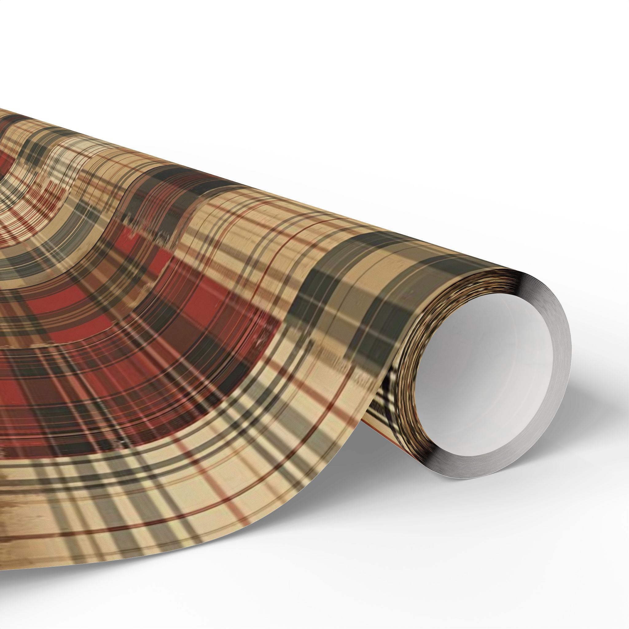 Wrapping Paper, Christmas Gift Wrap, Vintage Quilt Style, Patchwork Plaid, Cozy Holiday Wrap, Winter Gift Wrap