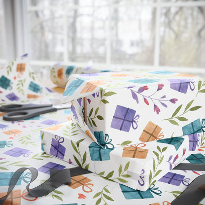 Watercolor Gift Wrap