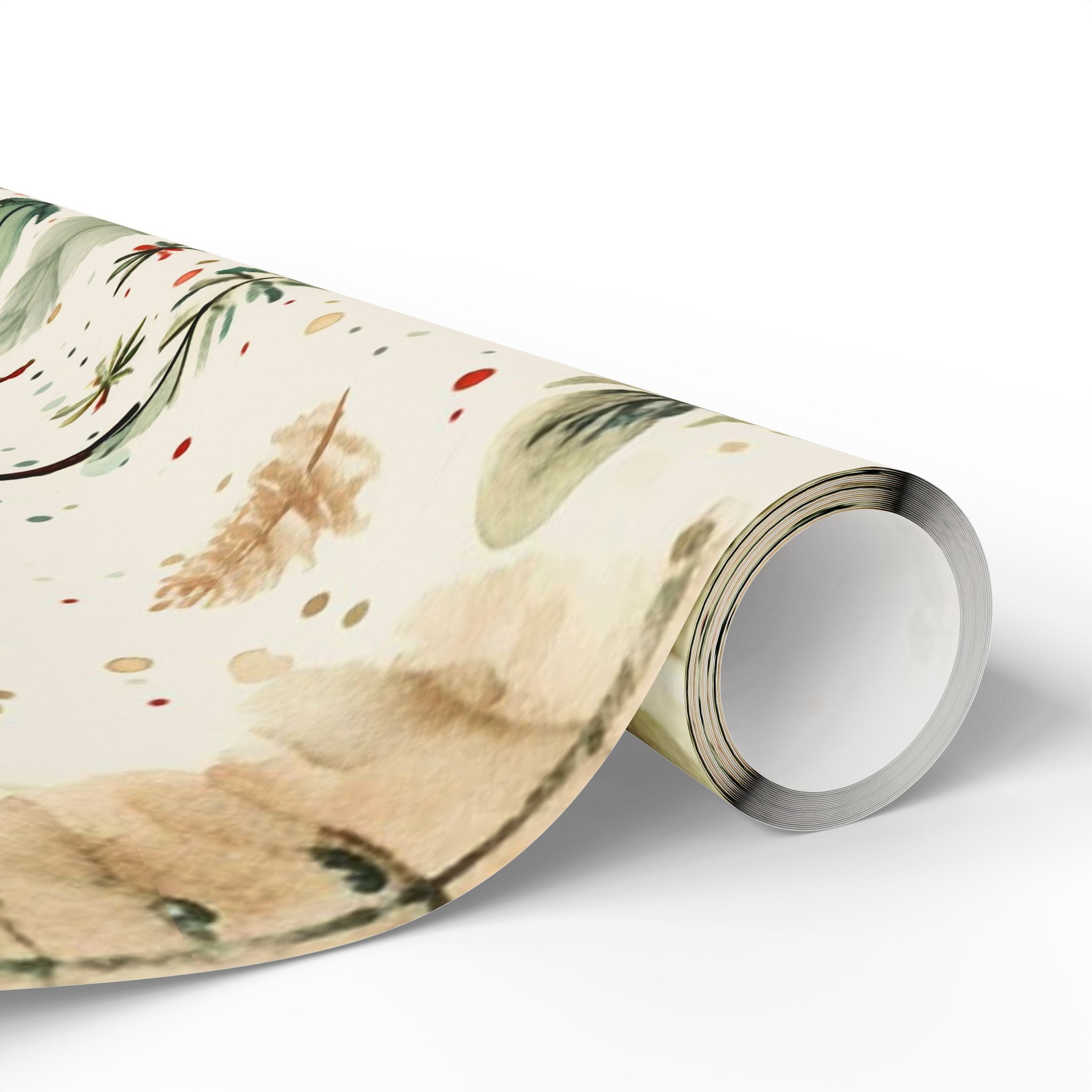 Christmas Tree Wrapping Paper, Festive Holiday Gift Wrap, Eco-Friendly Wrapping, Winter Wonderland Decor, Seasonal Celebration Supplies