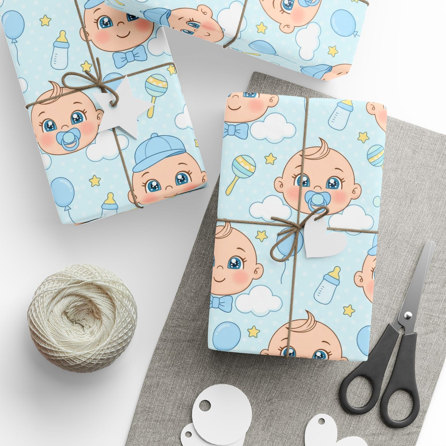 Sweet Baby Faces Blue