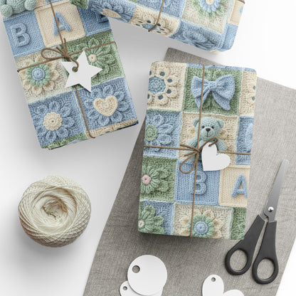 Baby Blue Patchwork