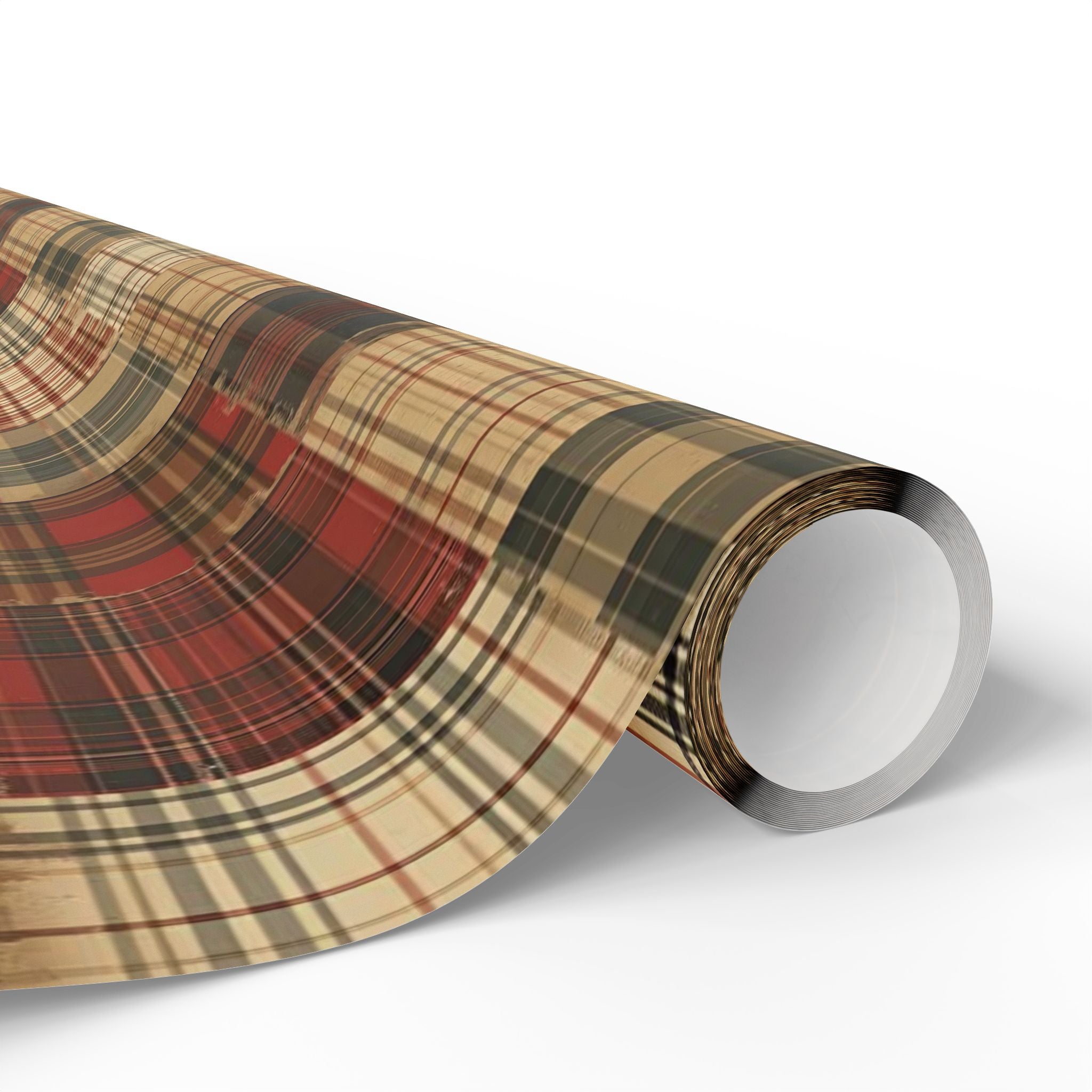 Wrapping Paper, Christmas Gift Wrap, Vintage Quilt Style, Patchwork Plaid, Cozy Holiday Wrap, Winter Gift Wrap