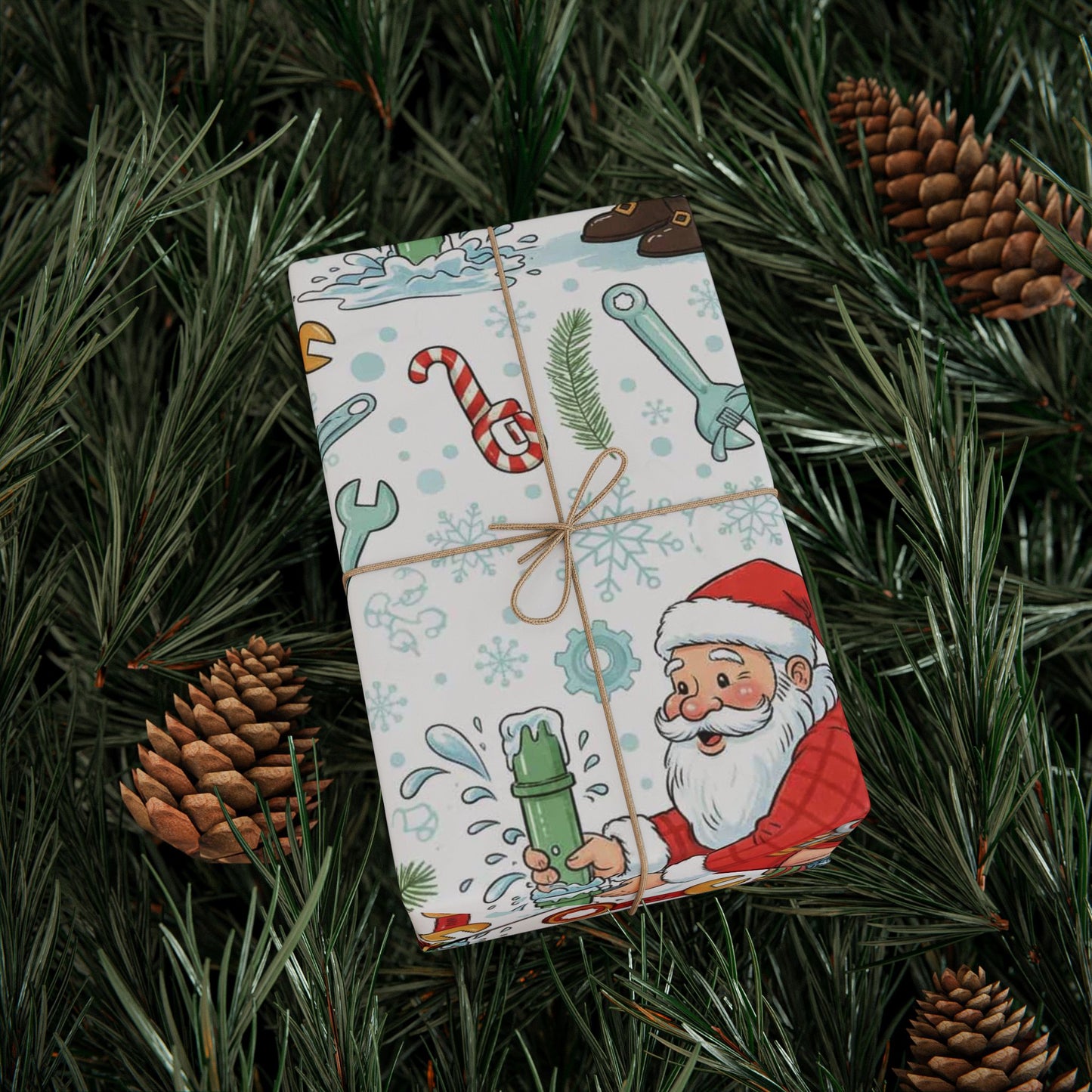 Plumber Santa