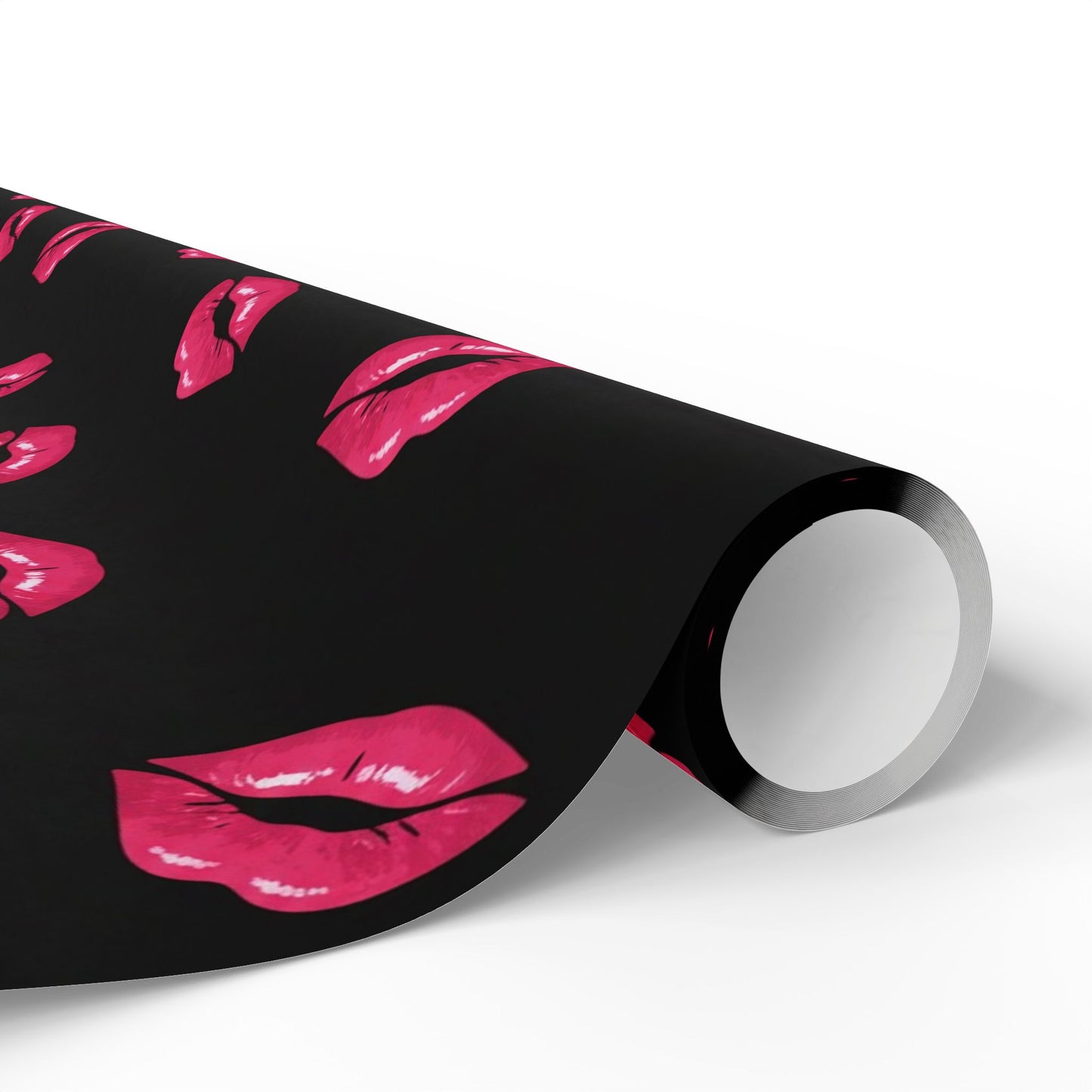Bold Pink Kiss Wrap