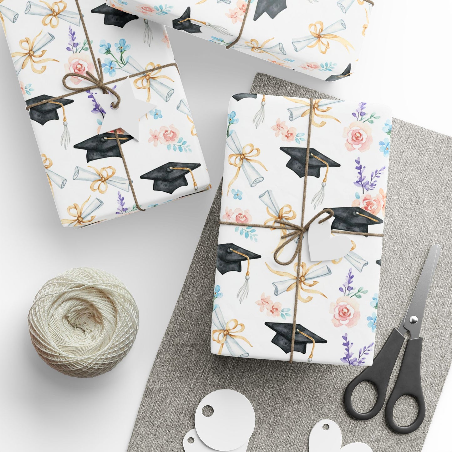 Floral Grad Cap