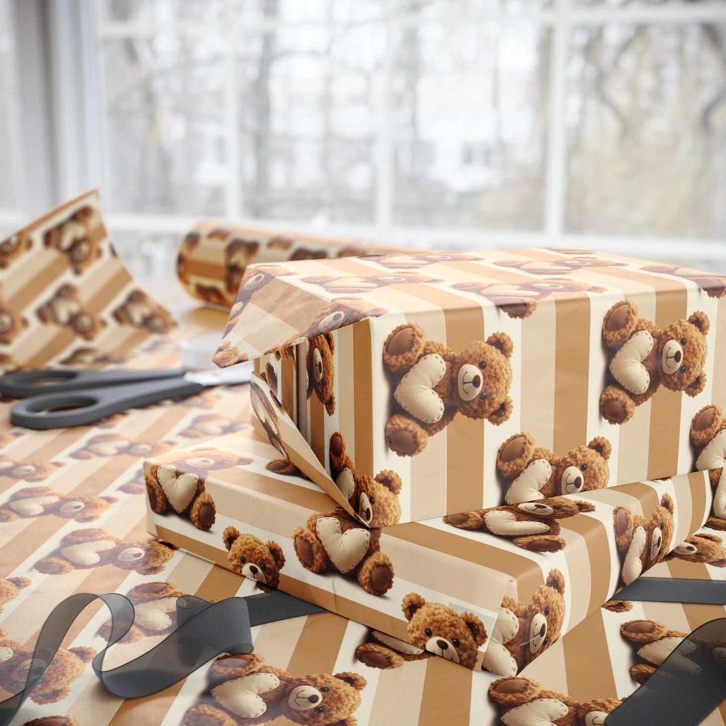 Striped Teddy Bears