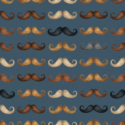 Curly Mustache