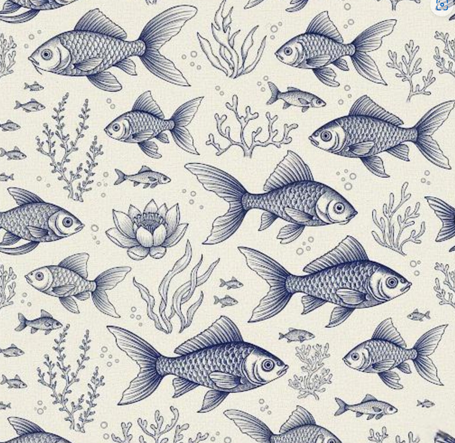 Mens fishing wrapping paper