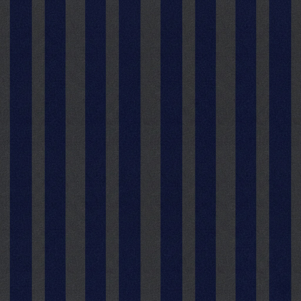 Navy and Charcoal Vertical Stripe Wrapping Paper | Matte Gift Wrap
