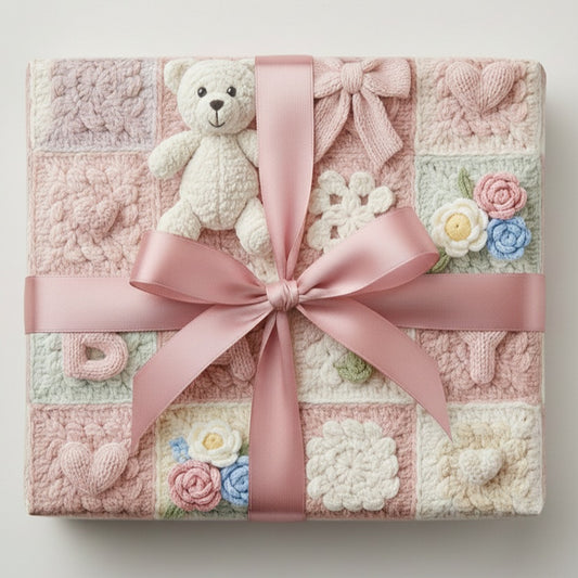 Pink Knit Teddies