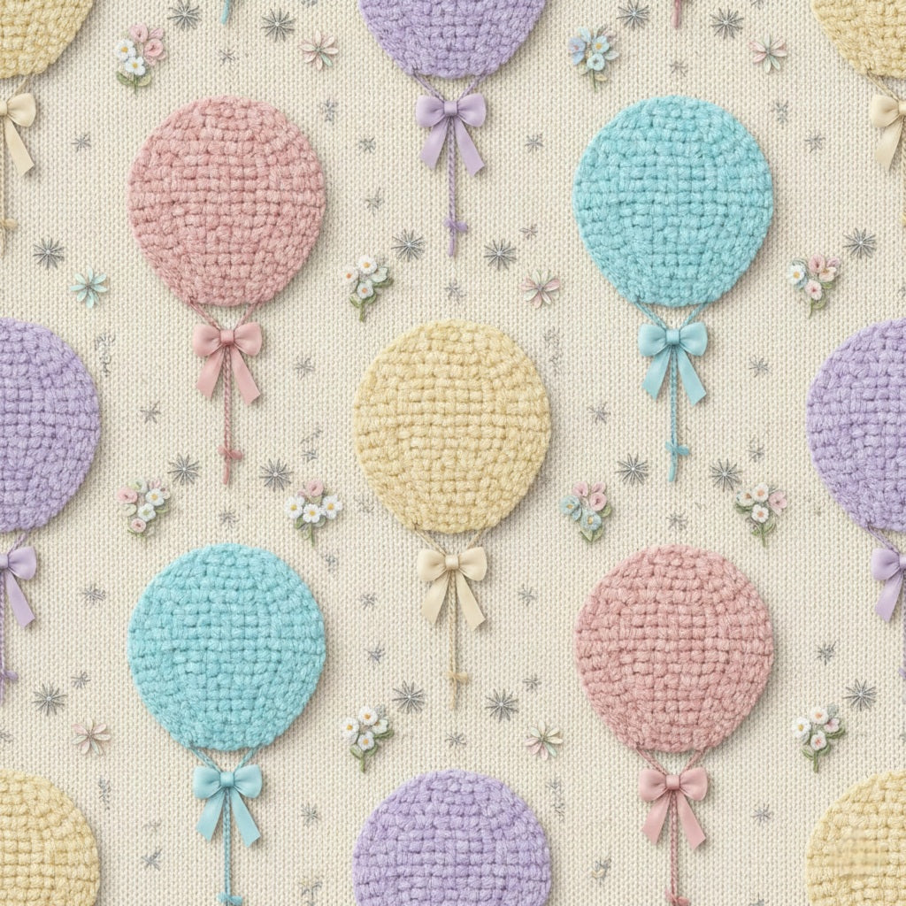 Knit Birthday Balloons