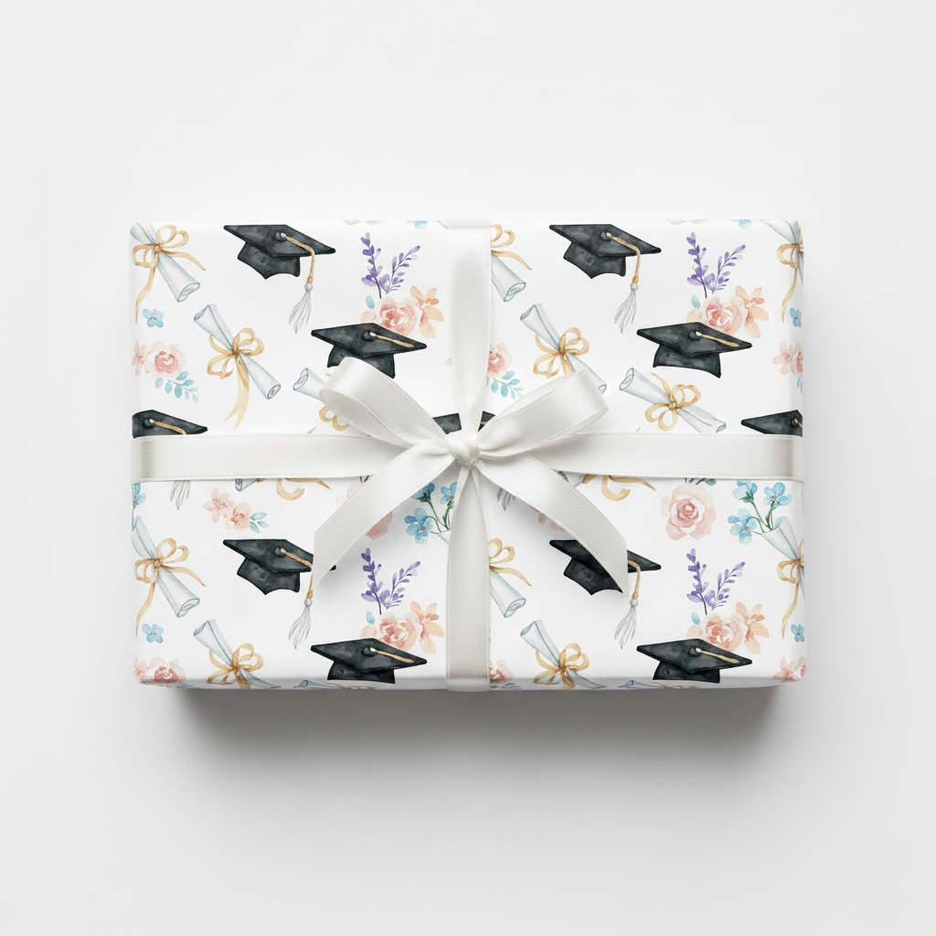 Floral Grad Cap