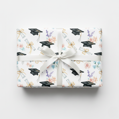 Floral Grad Cap