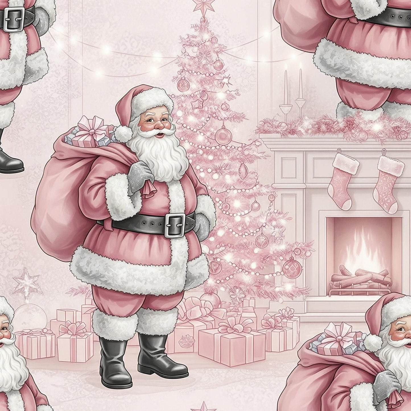 Pink Santa Cheer