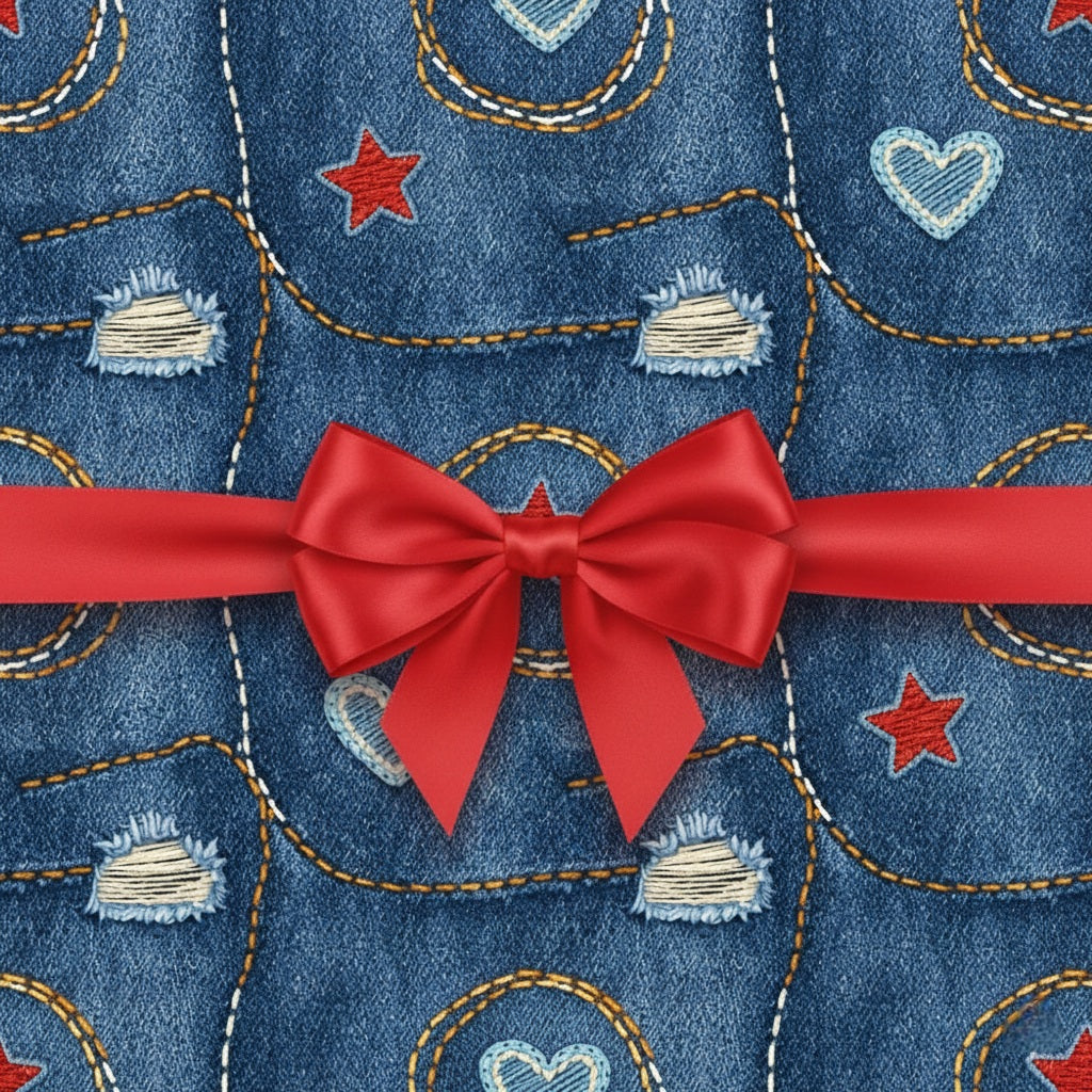 Denim Hearts