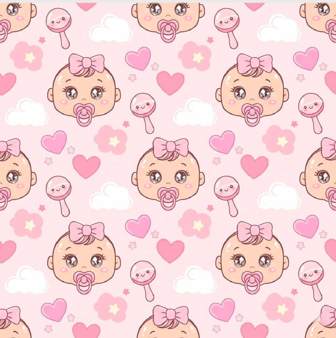 Sweet Baby Faces Pink