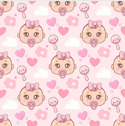 Sweet Baby Faces Pink