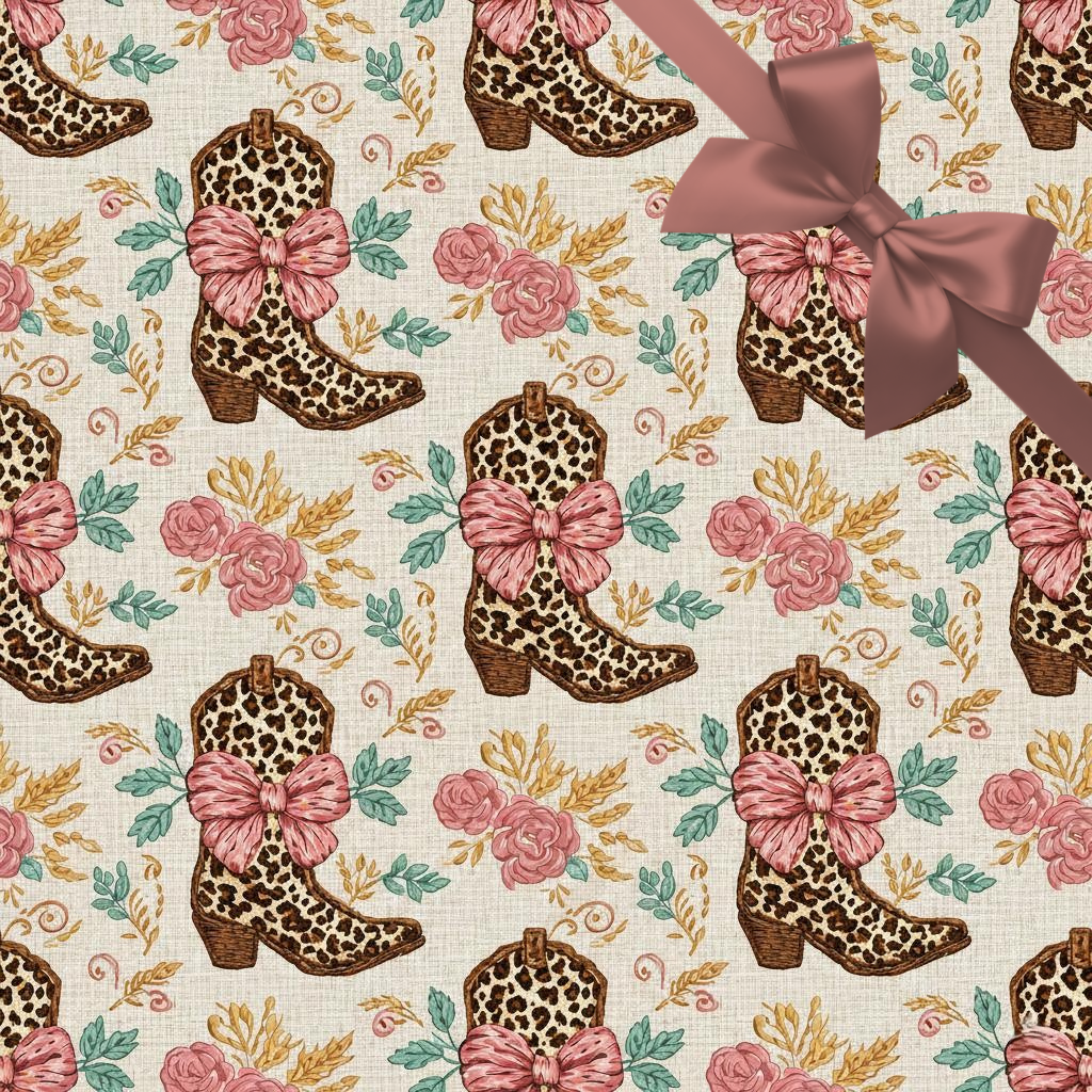 Floral Boots