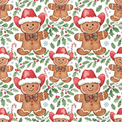 Gingerbread Cowboy Santa