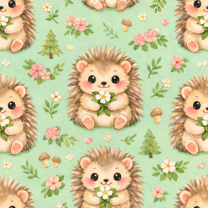 Floral Porcupine