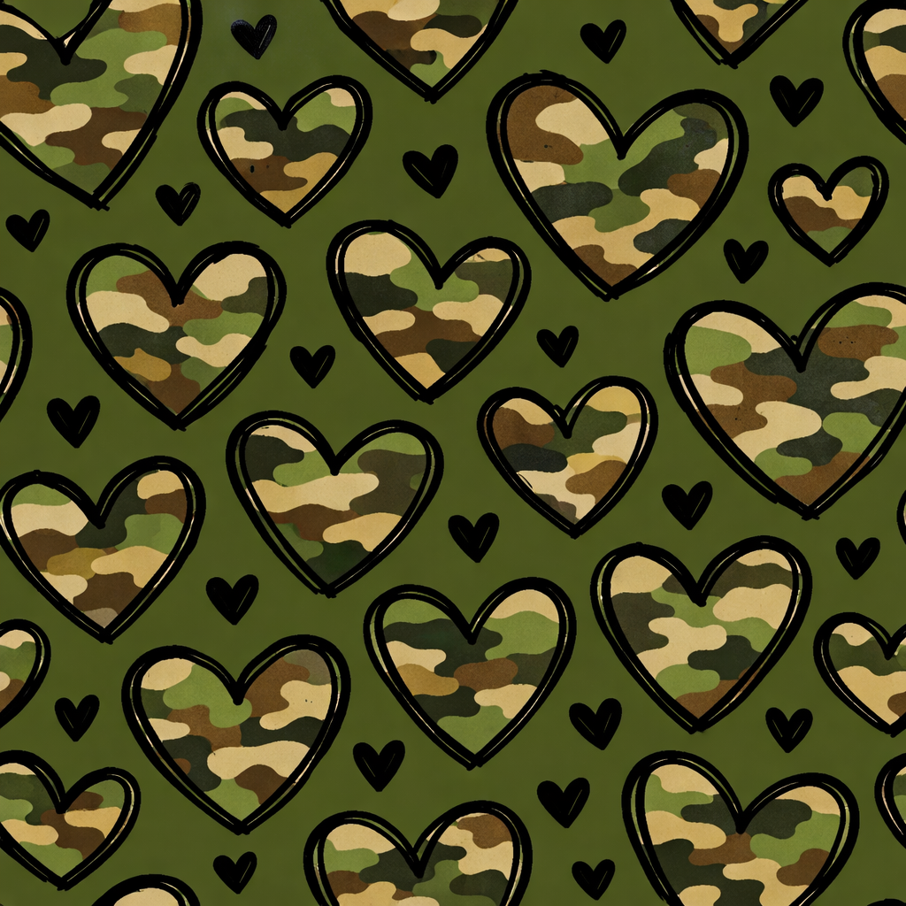 Camo Hearts