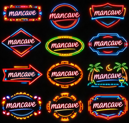 Man Cave Neon Sign