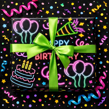 Neon Happy Birthday