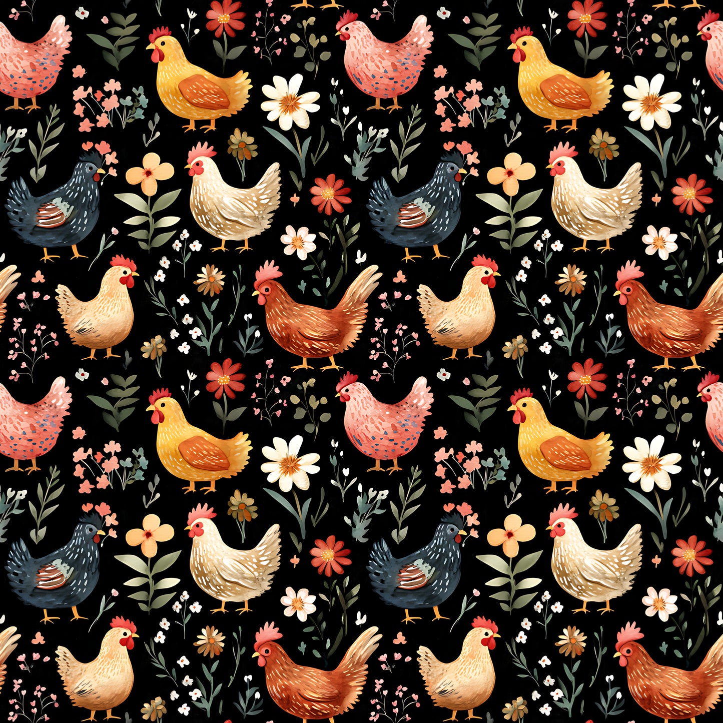 Country Garden Hens