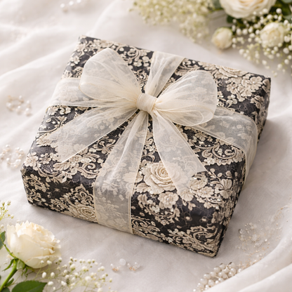 Black & Ivory Lace