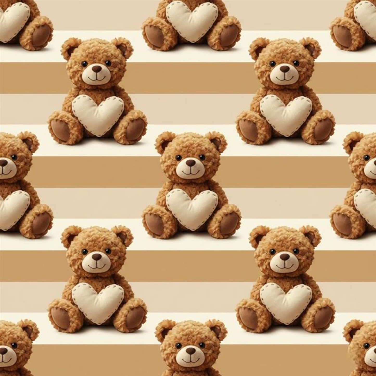 Striped Teddy Bears