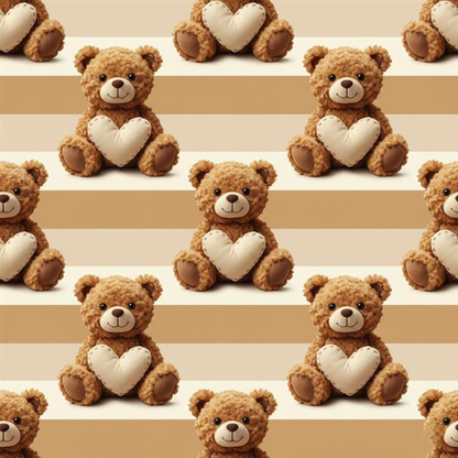 Striped Teddy Bears