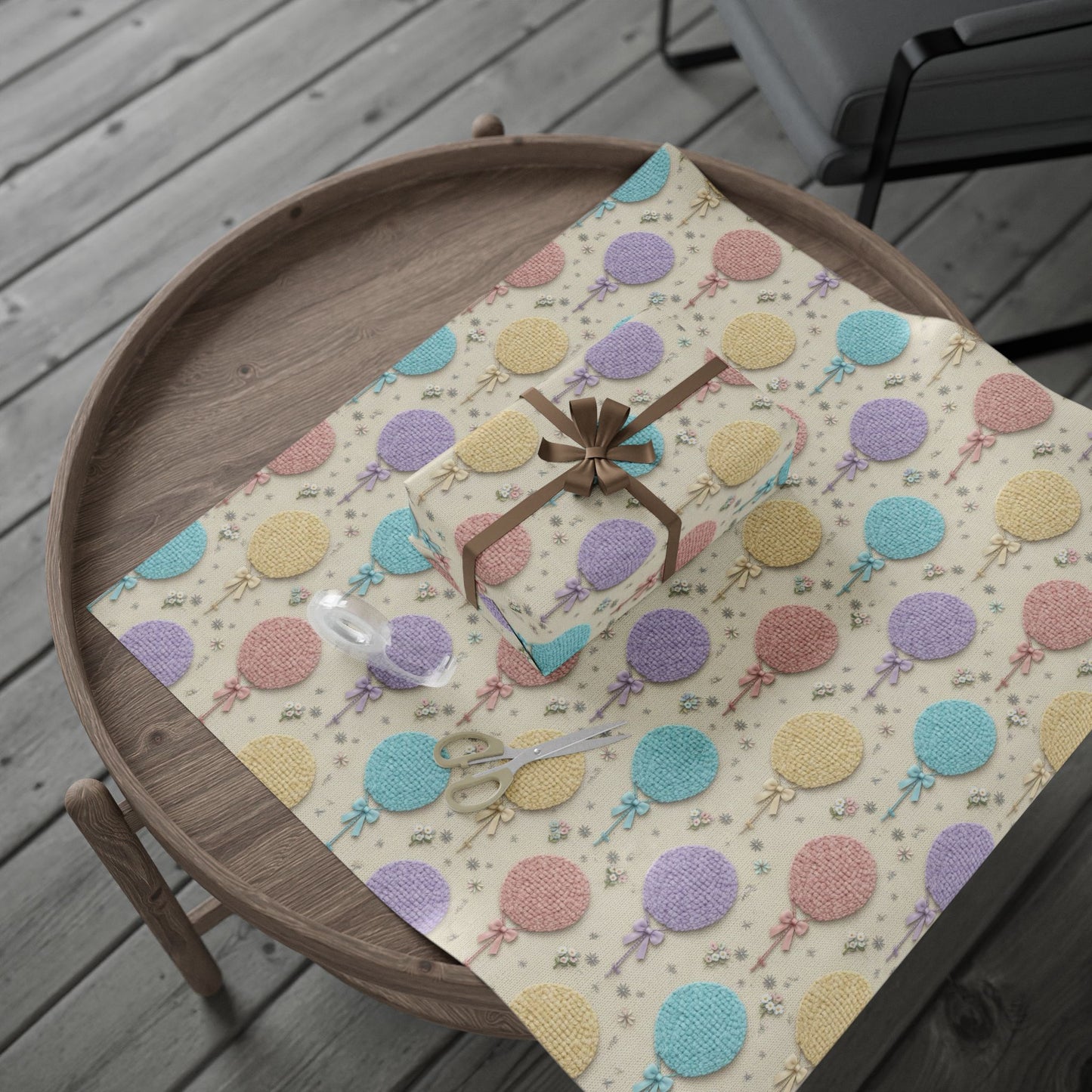 Knit Birthday Balloons