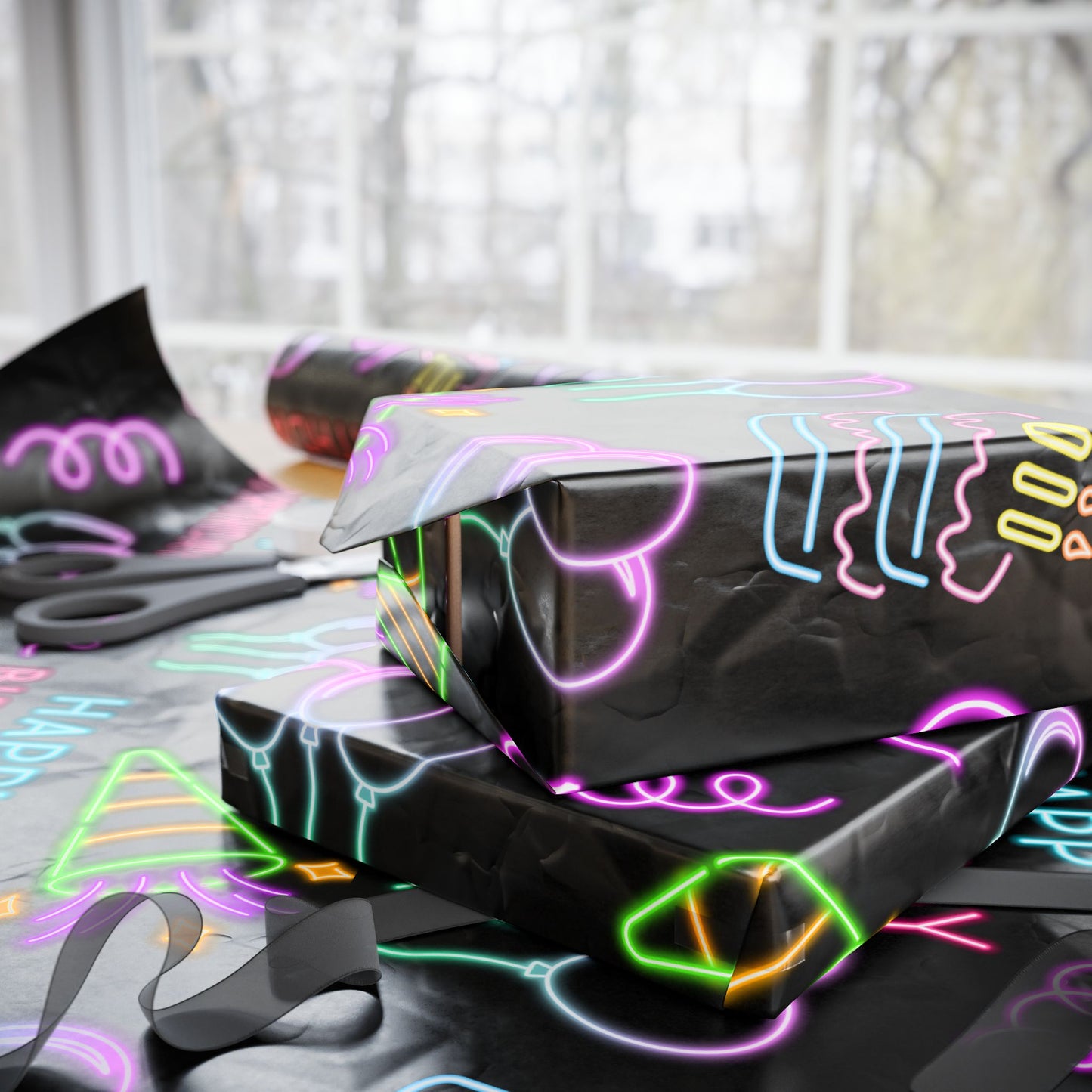 Neon Happy Birthday