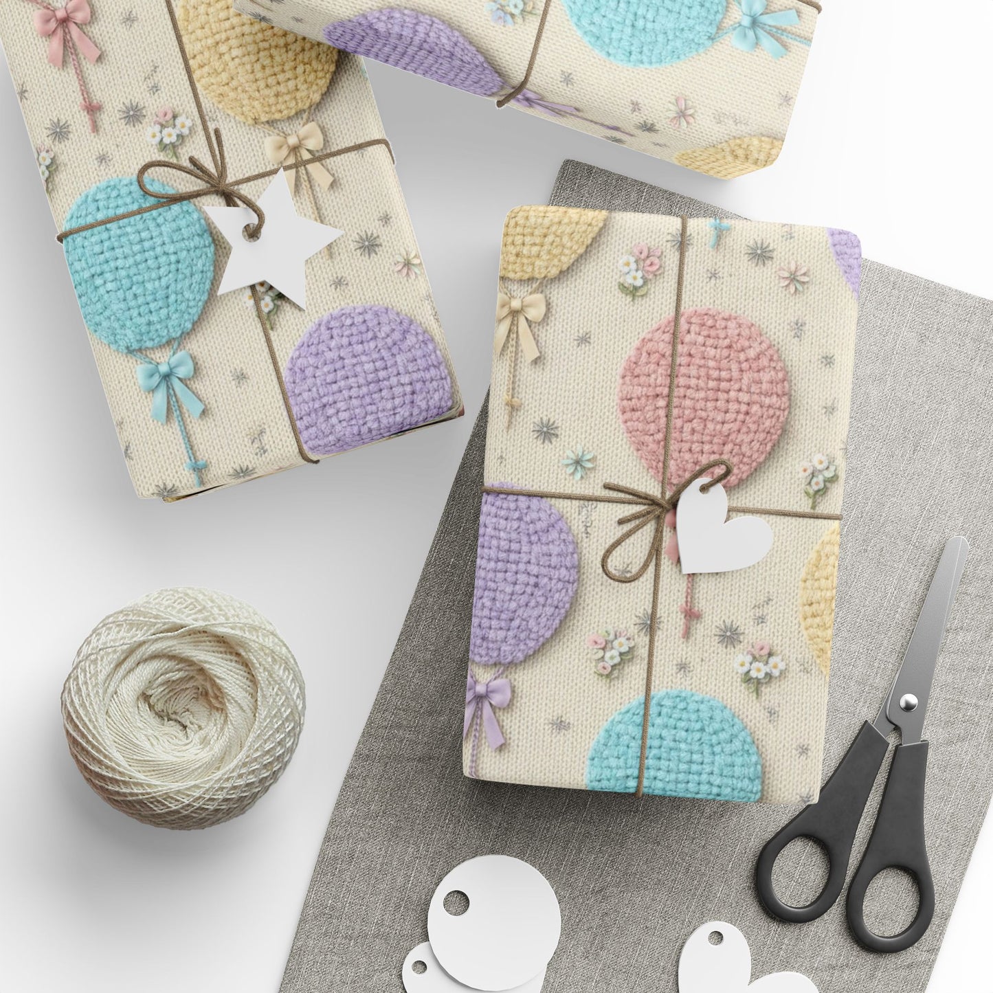 Knit Birthday Balloons