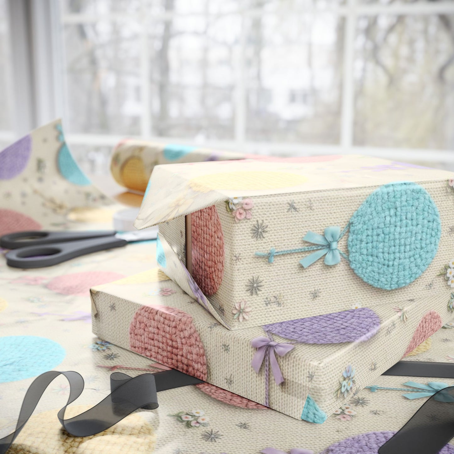 Knit Birthday Balloons