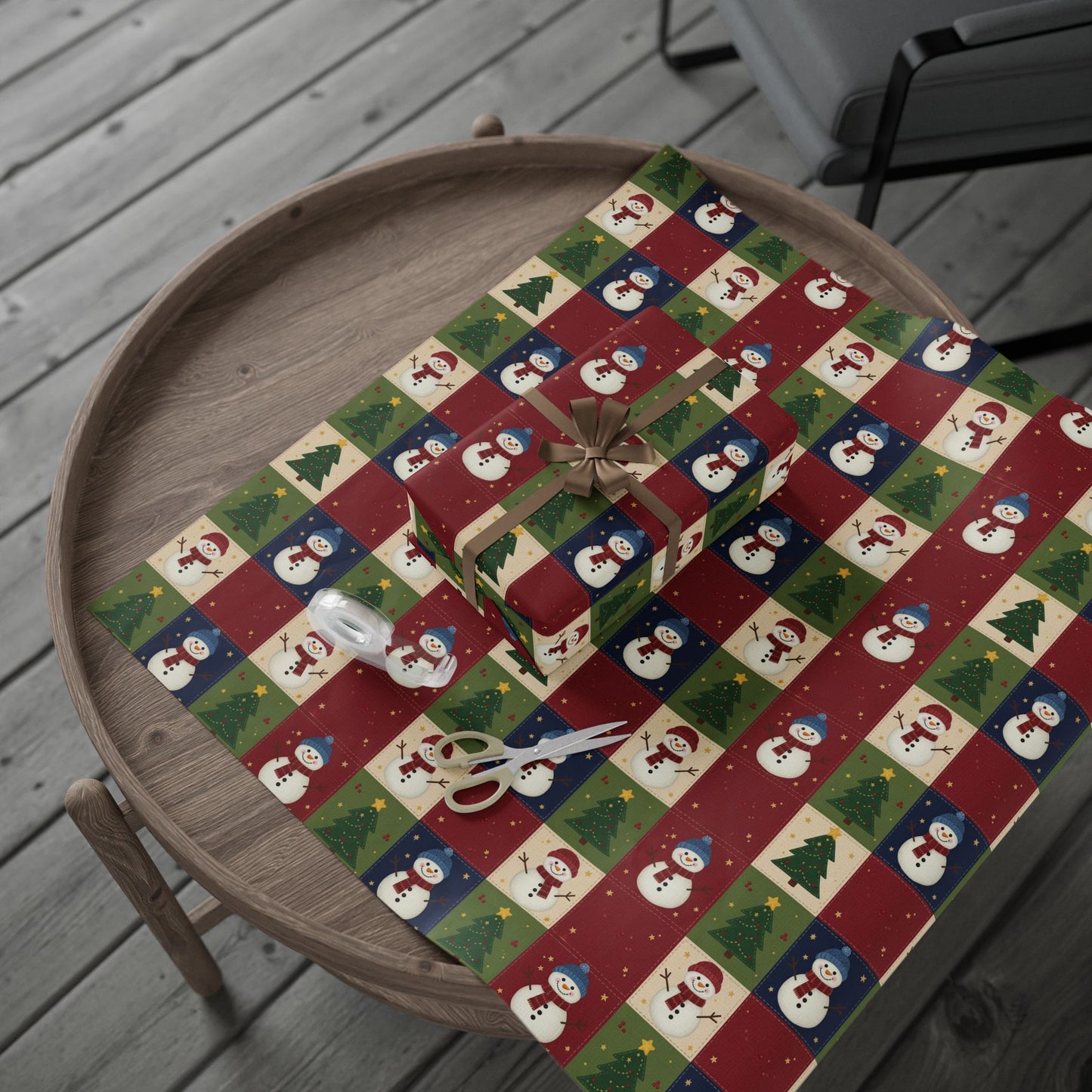 Quilted Snowman