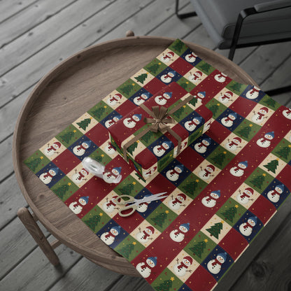 Quilted Snowman