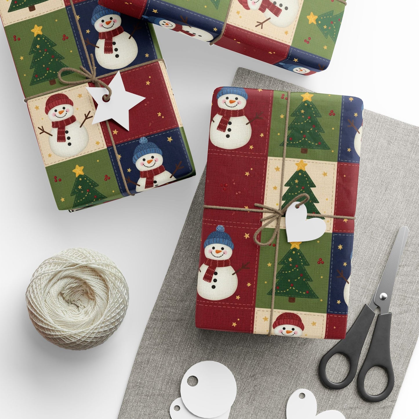 Quilted Snowman