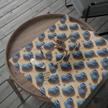 Blue Baby Booties
