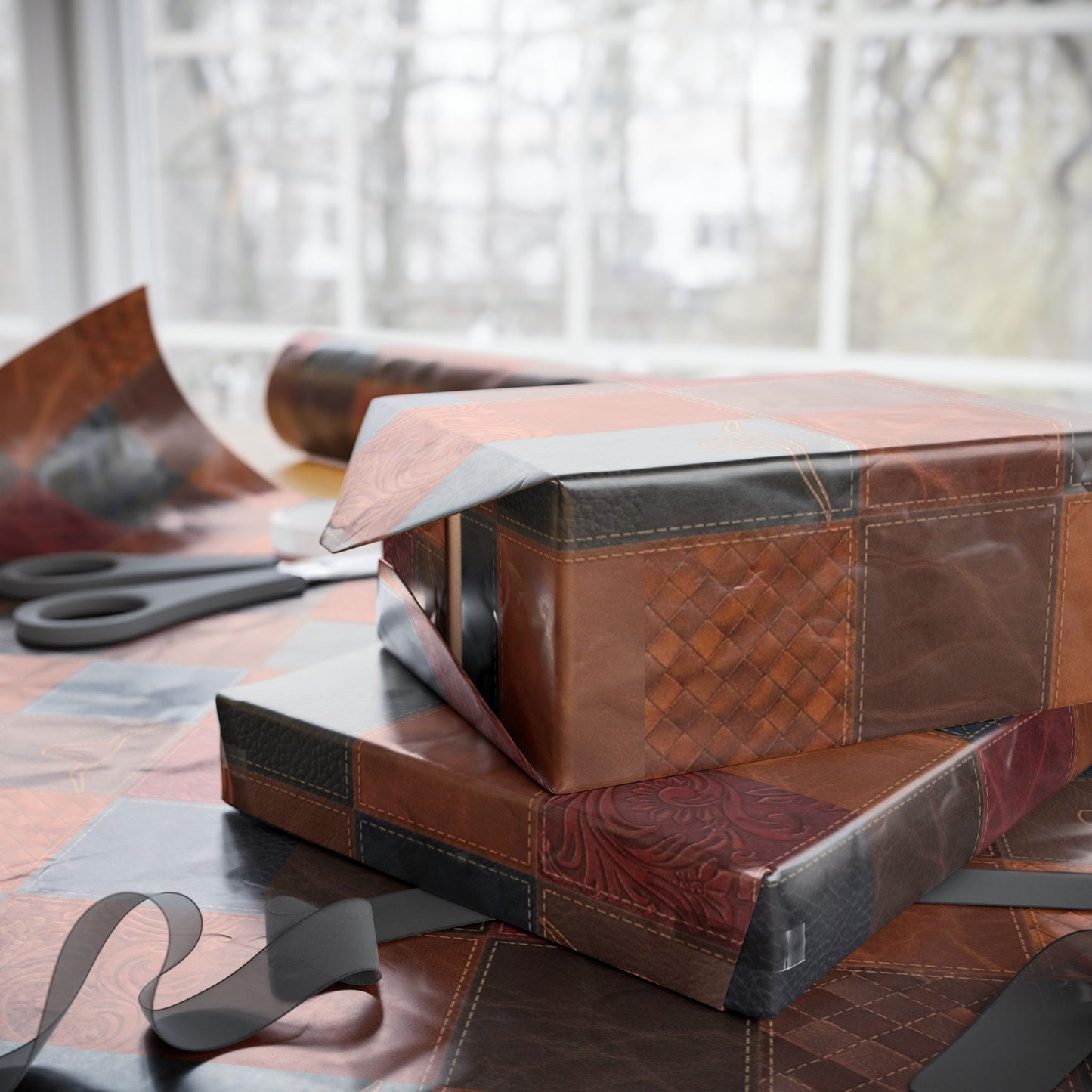 Leather Patchwork