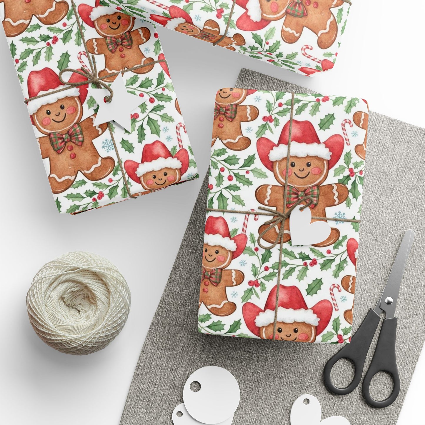 Gingerbread Cowboy Santa